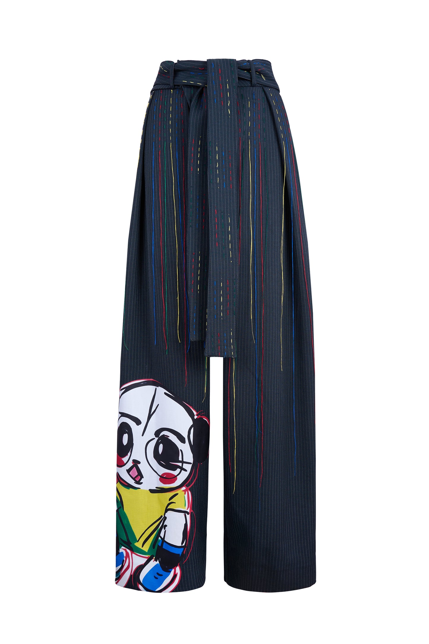 ART ACADEMY WIDE LEG TAILORED PANTS