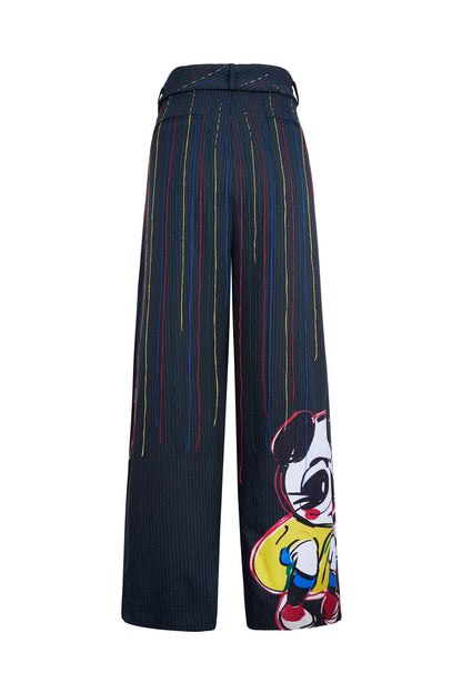 ART ACADEMY WIDE LEG TAILORED PANTS