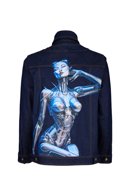 DECONSTRUCTED ROBOT DENIM JACKET